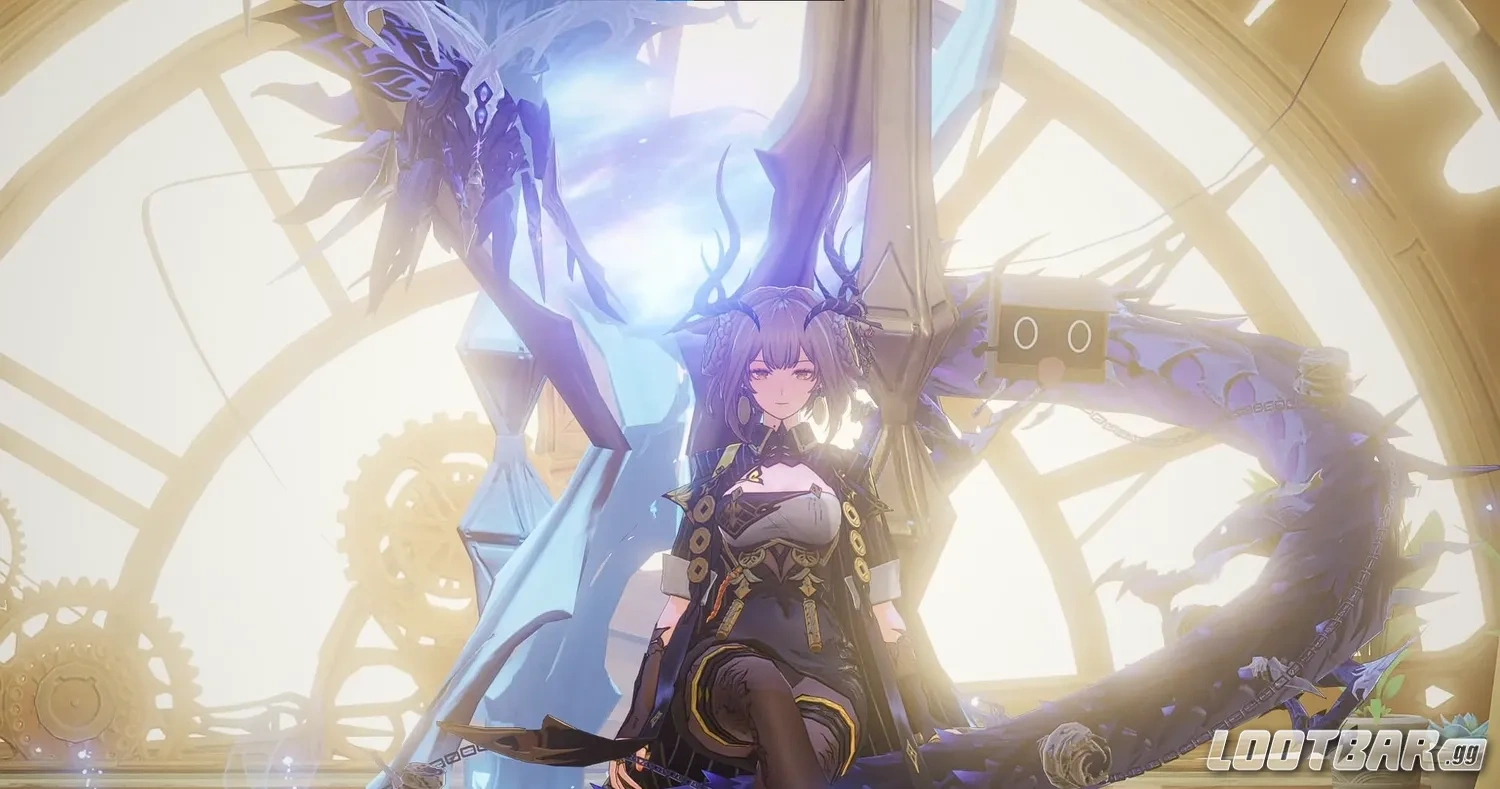 Zhiliu showcased sitting in front of a clocktower