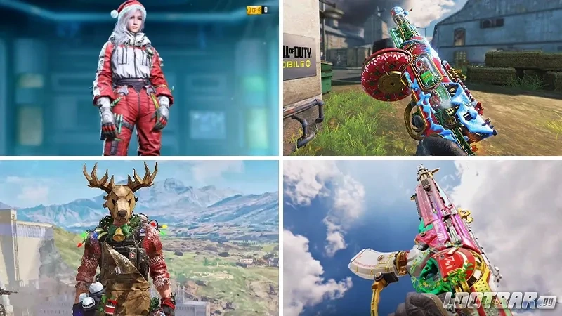 CODM, Some of the 12 Days of Deals Outfits