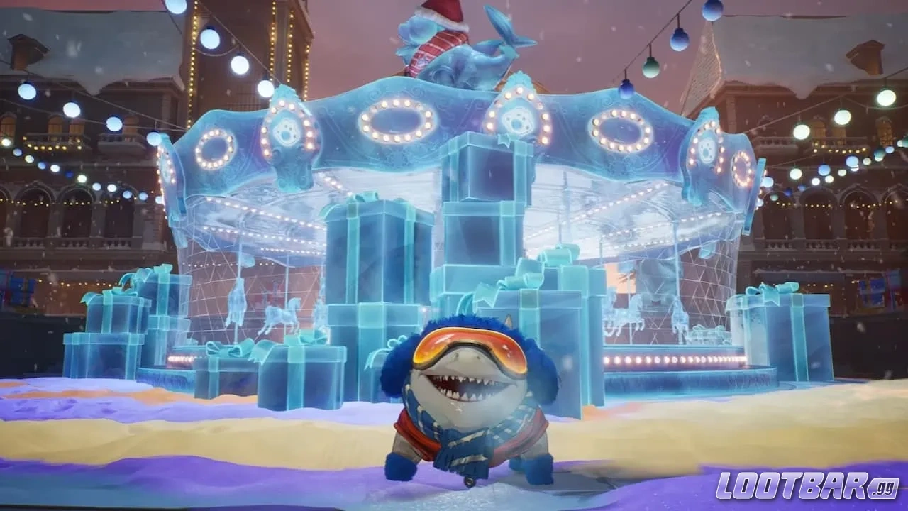 Jeff in the Christmas event