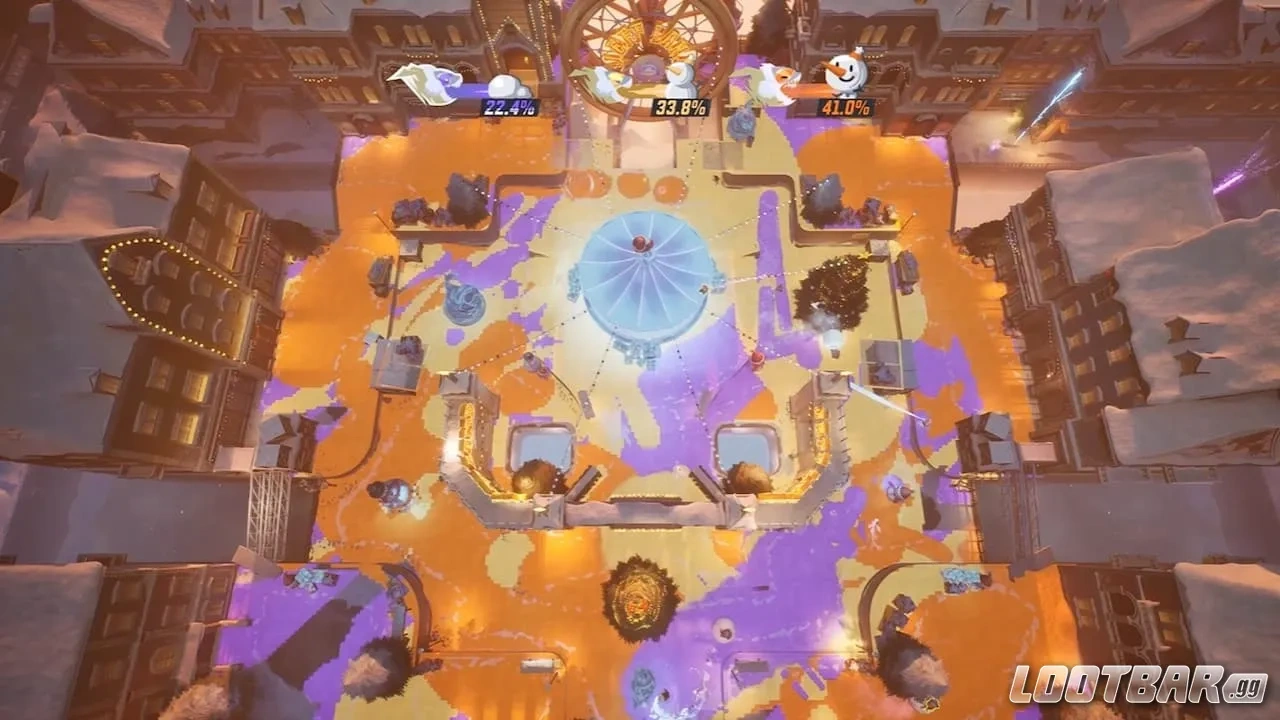 Jeff's Winter Splash Festival map