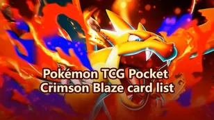 Complete Pokémon TCG Pocket Crimson Blaze (B1a) card list