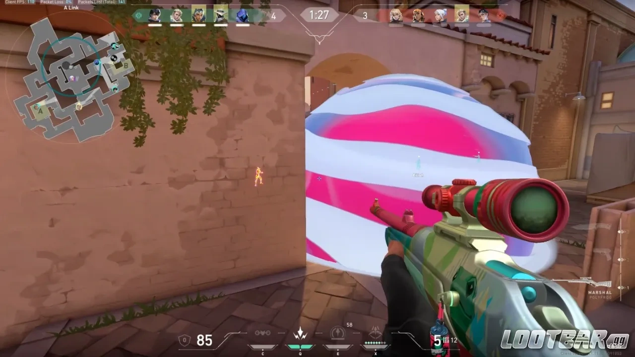  Valorant Initiator utility used to gather information