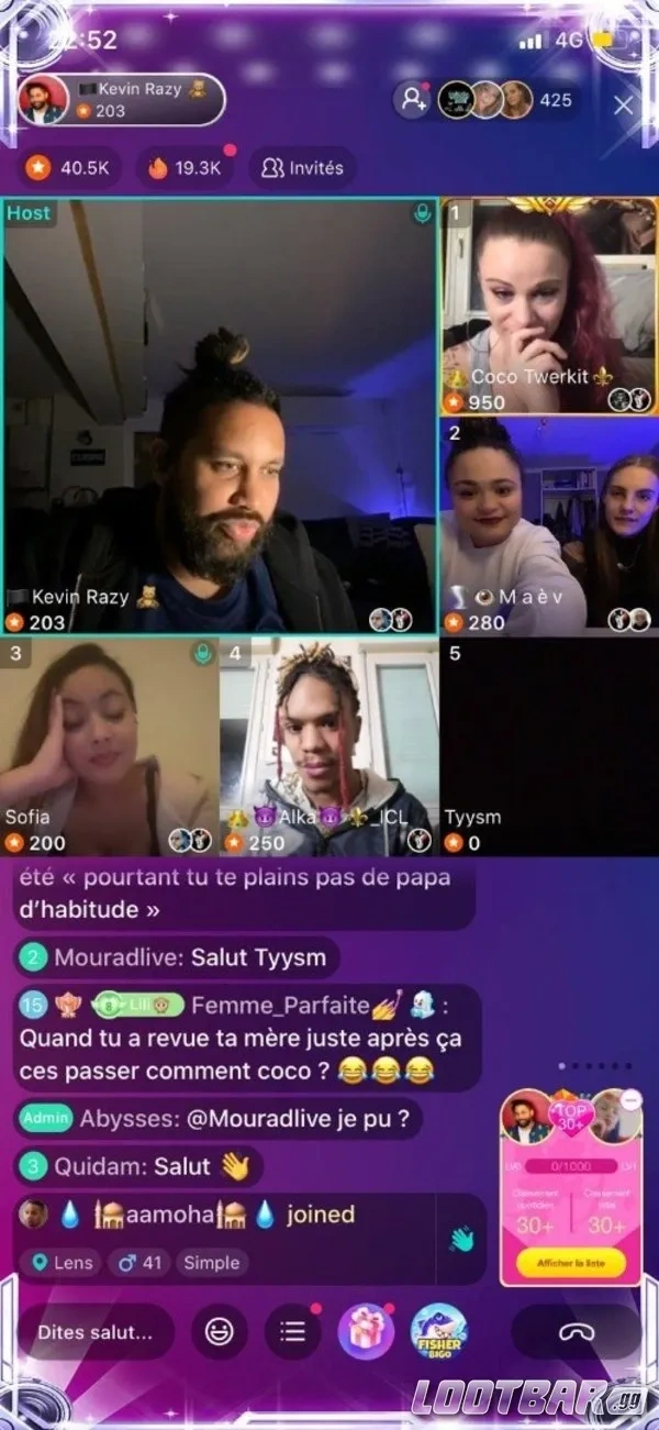 Bigo Live - Multi Guest Rooms