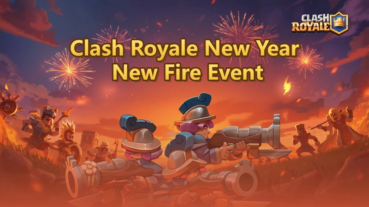 Clash Royale: Новый год, новое событие «Огненный старт»: награды, прогресс и ценность