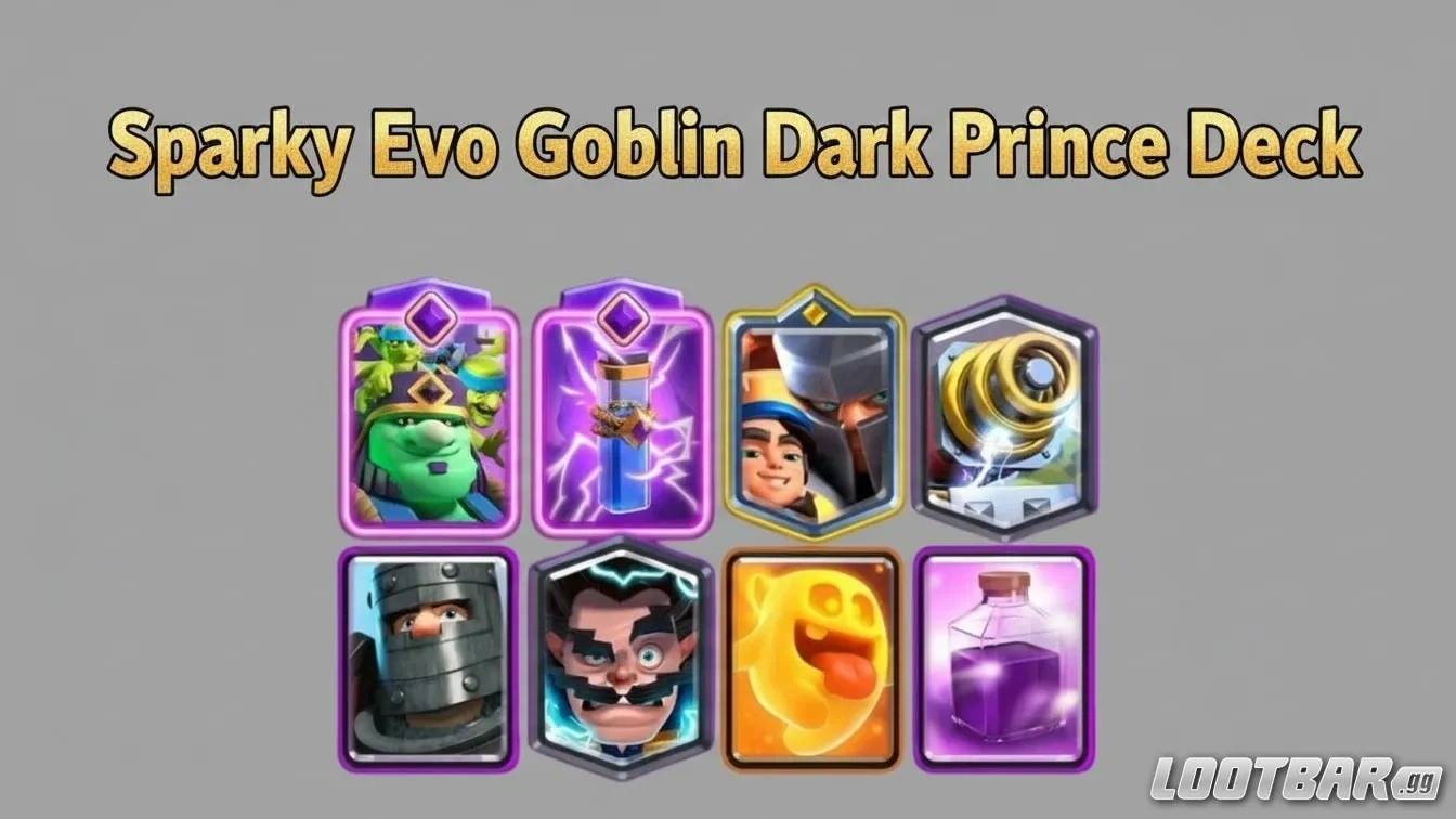 Sparky Evo Goblin Dark Prince Deck