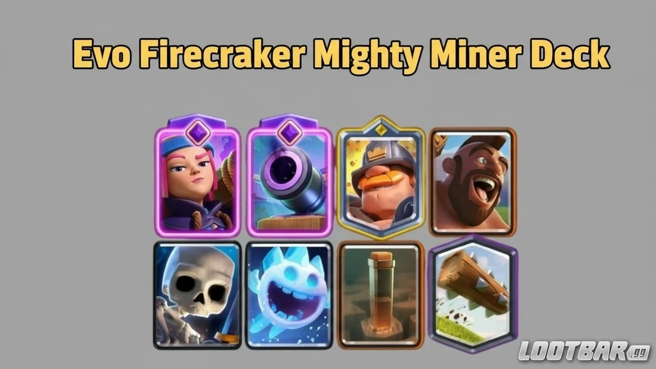 Evo Firecracker Mighty Miner Deck