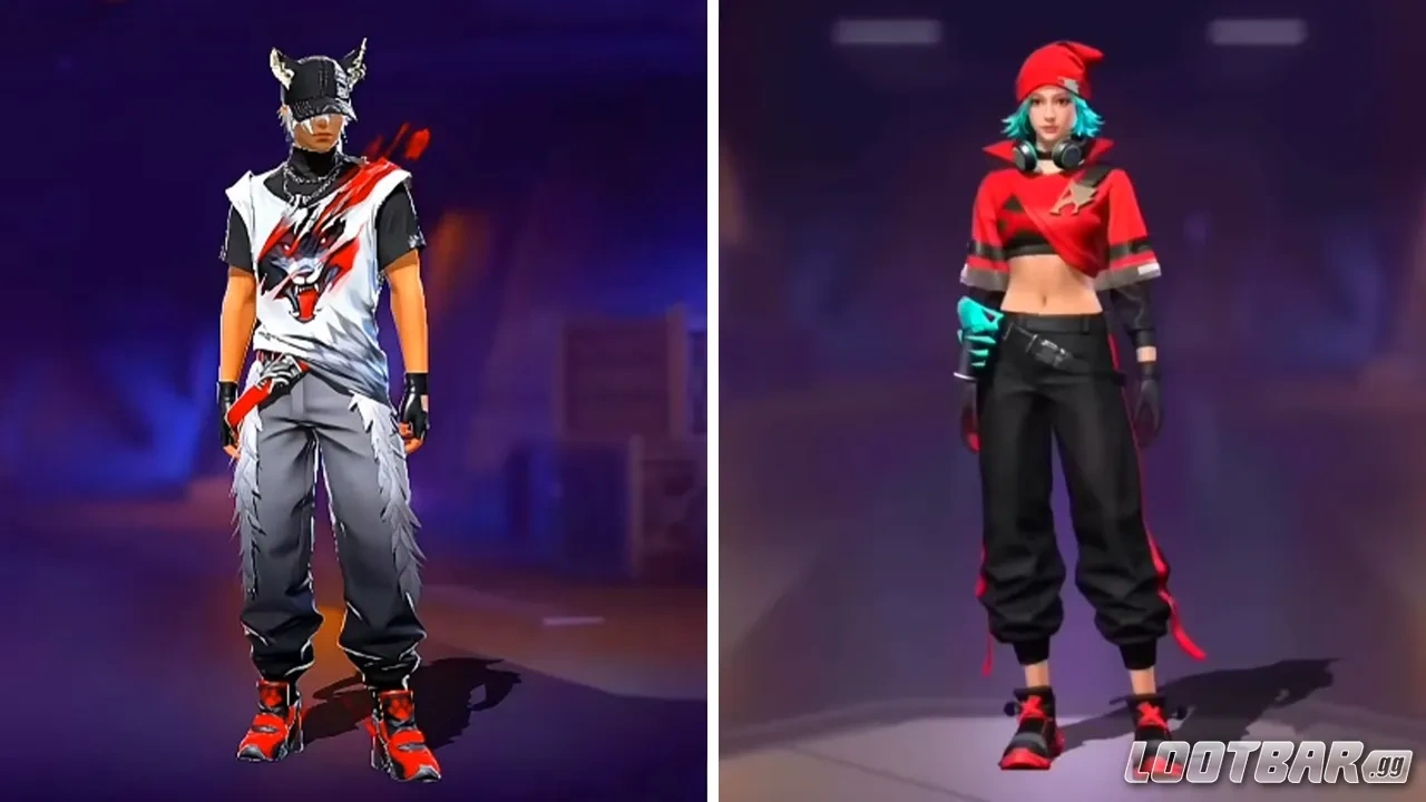 Female and Male Skins