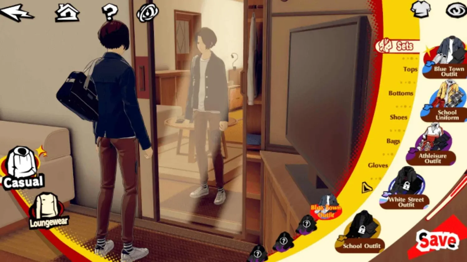 New Protagonist Outfit