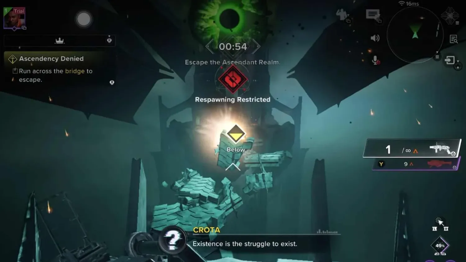 Crotas End Raid Structure