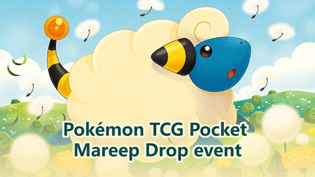 Pokémon TCG Pocket Mareep Drop event rewards and duration