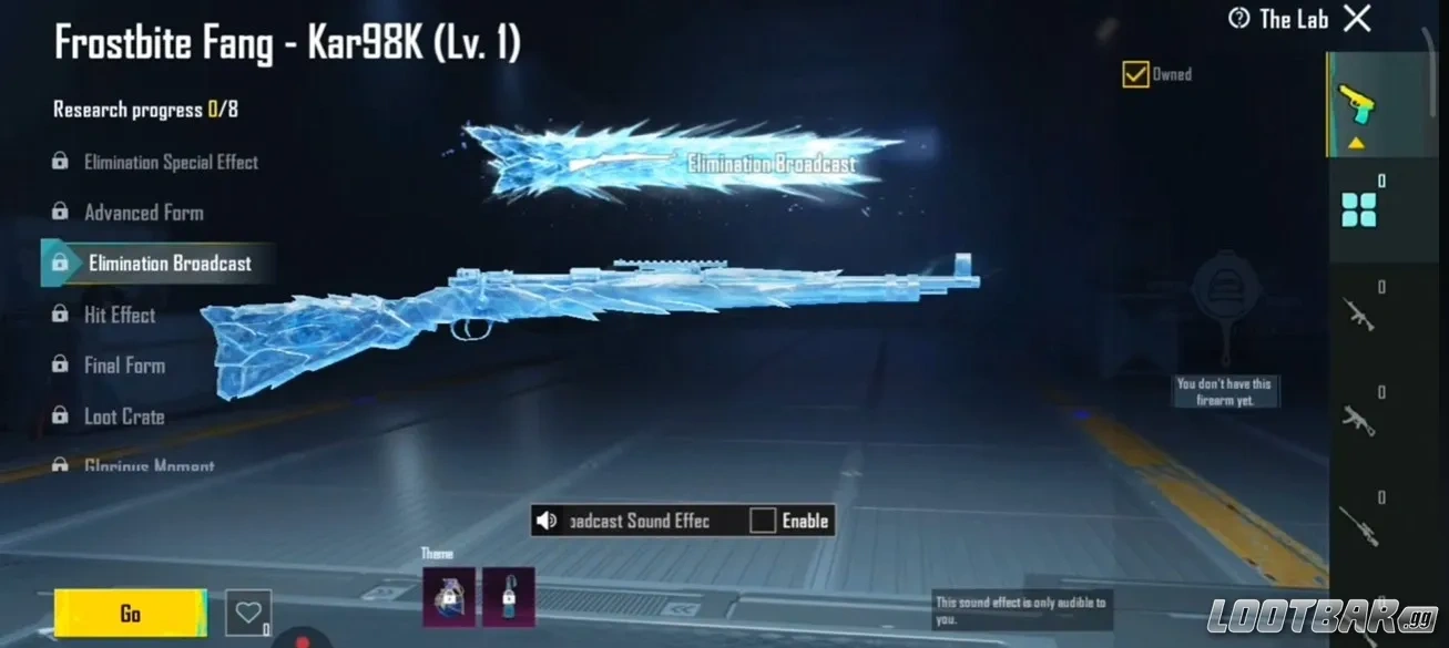 Frostbite Fang Kar98k