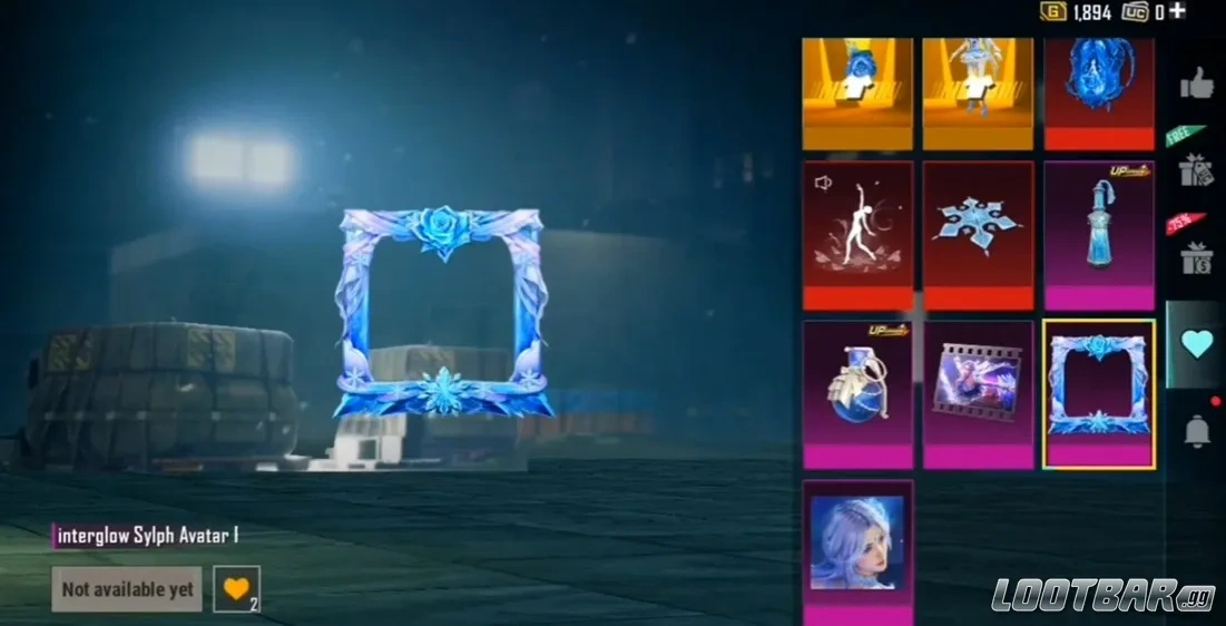 Interglow Sylph Avatar Frame