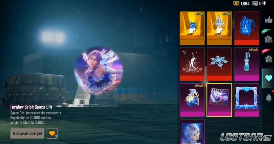 Glow Sylph Space Gift