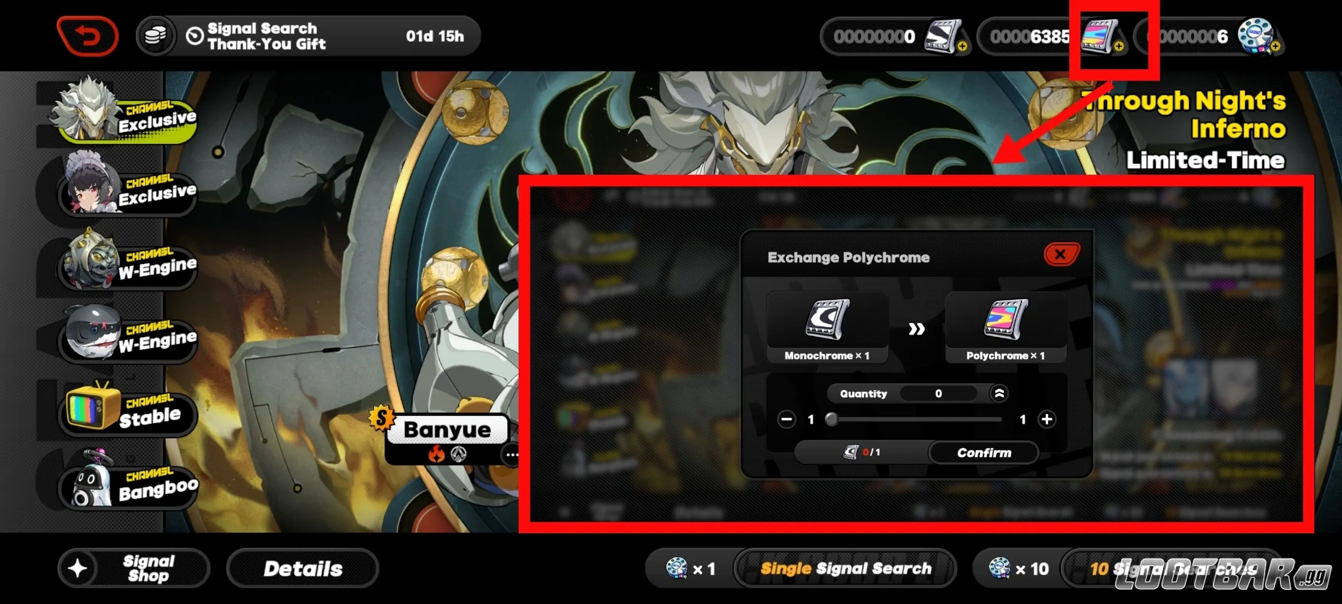 Monochrome to Polychrome image