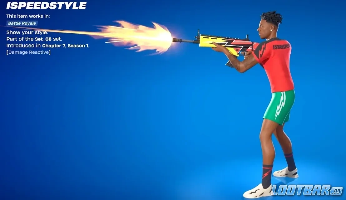 iSpeed's Style in Fortnite Wrap