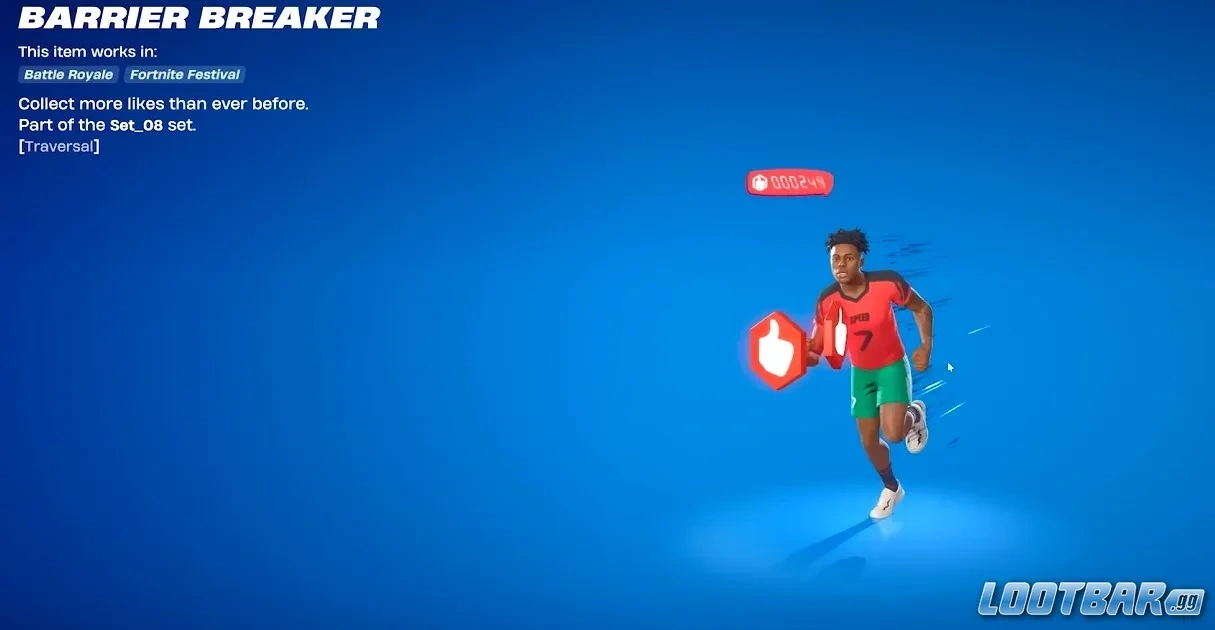 Barrier Breaker Emote IShowSpeed in Fortnite