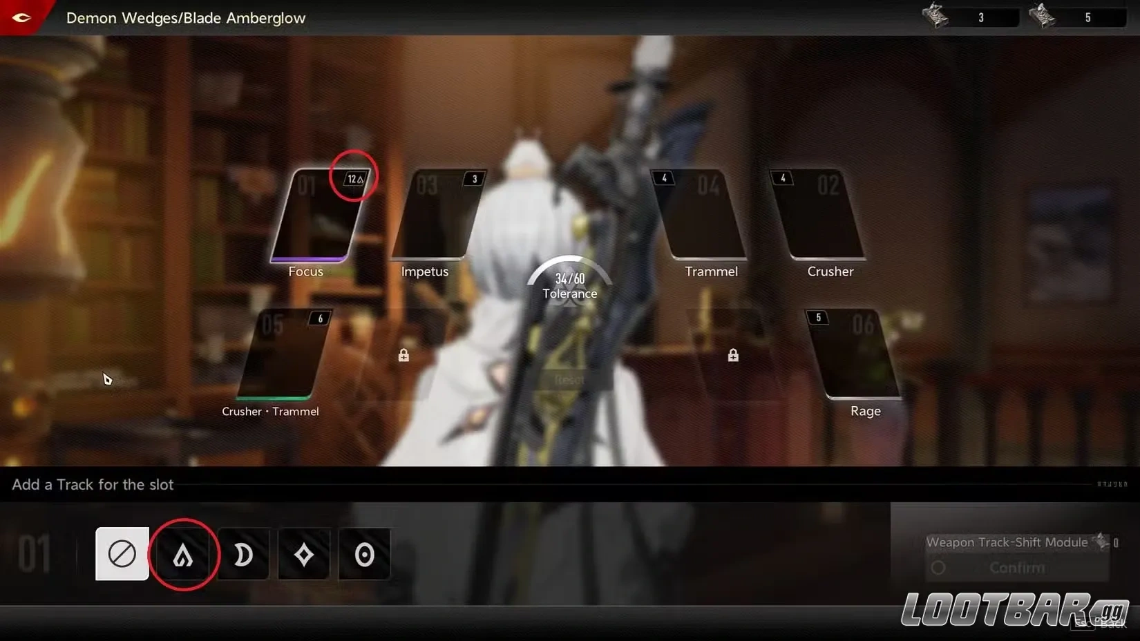 Red highlights showing how to match polarities