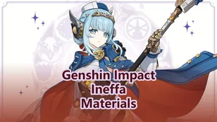 Ineffa Ascension, Weapon & Talent Materials | Genshin Impact