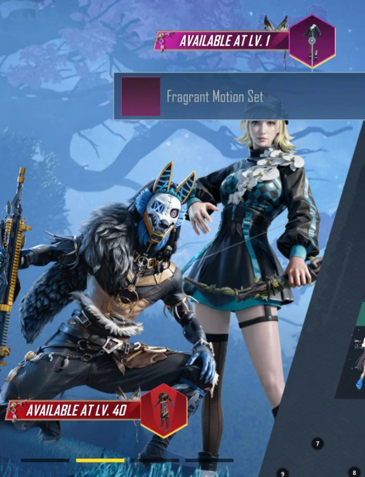 PUBG Mobile A17 Level 1 set