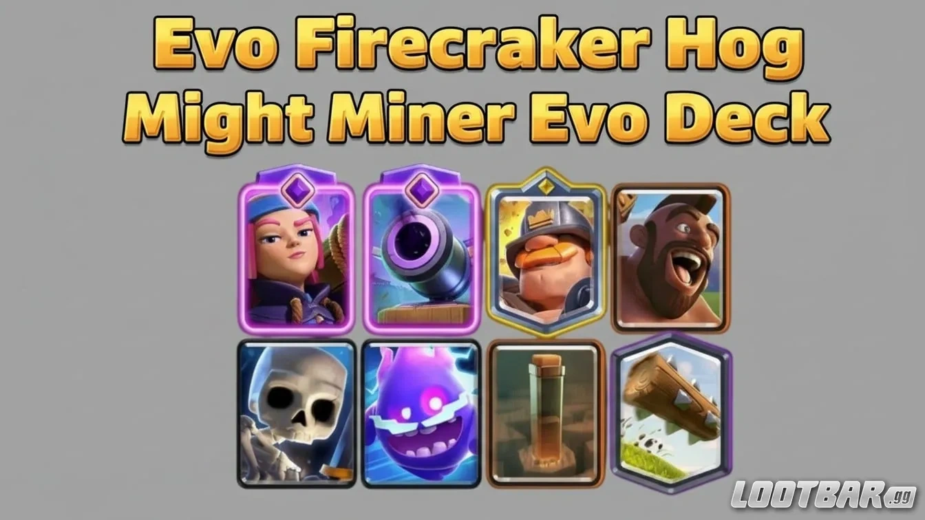 Evo Firecracker Hog Mighty Miner Evo Deck