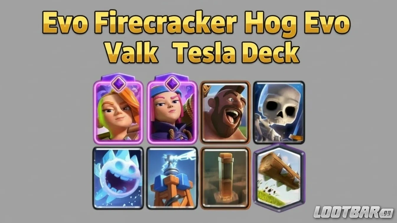 Evo Firecracker Hog Evo Valk Tesla Deck