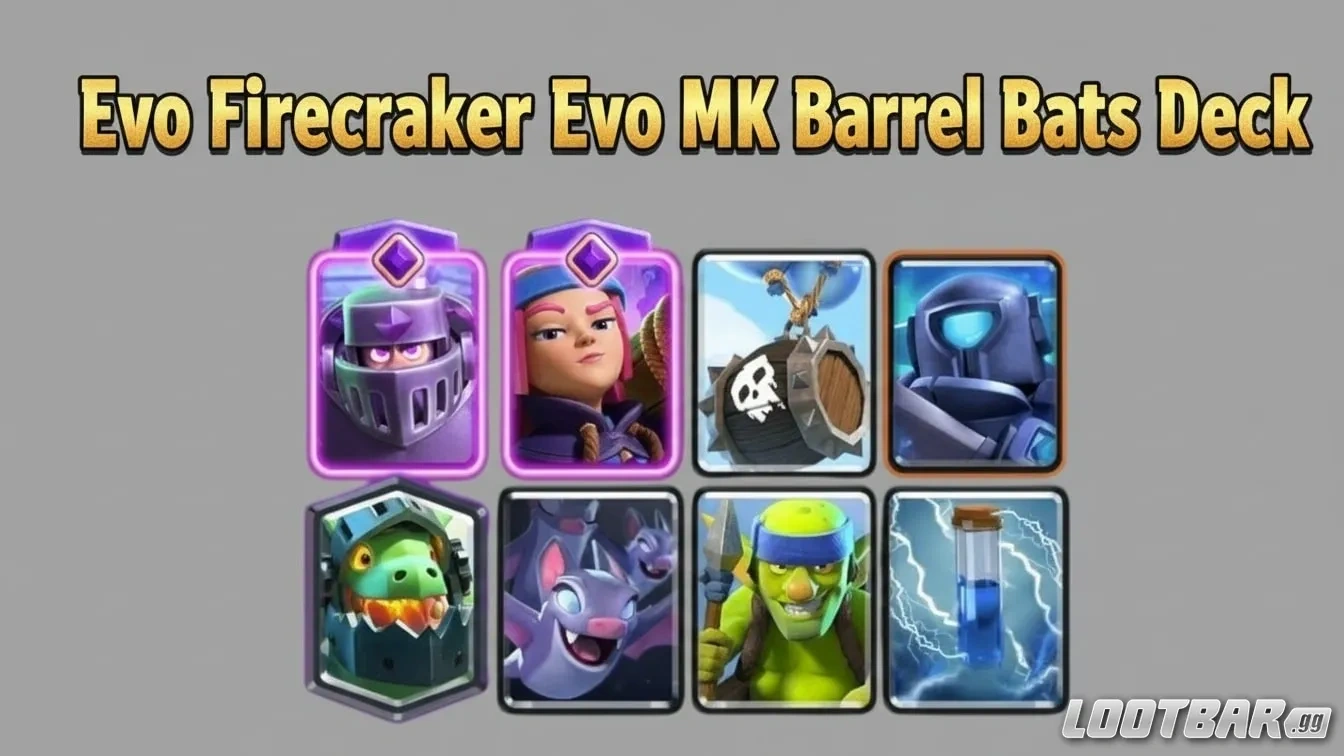 Evo Firecracker Evo MK Barrel Bats Deck