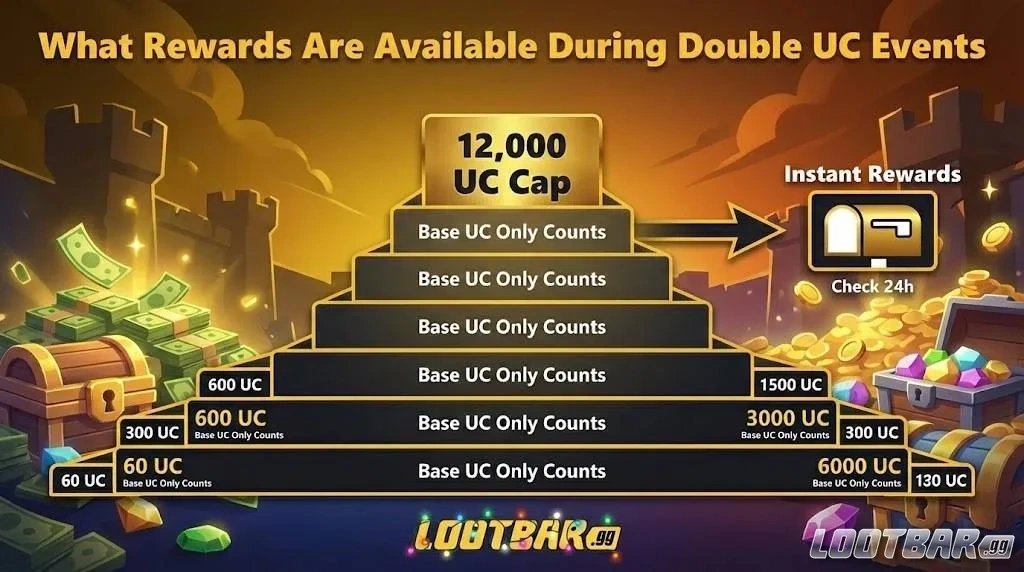 What Rewards Are Available During Double UC Events