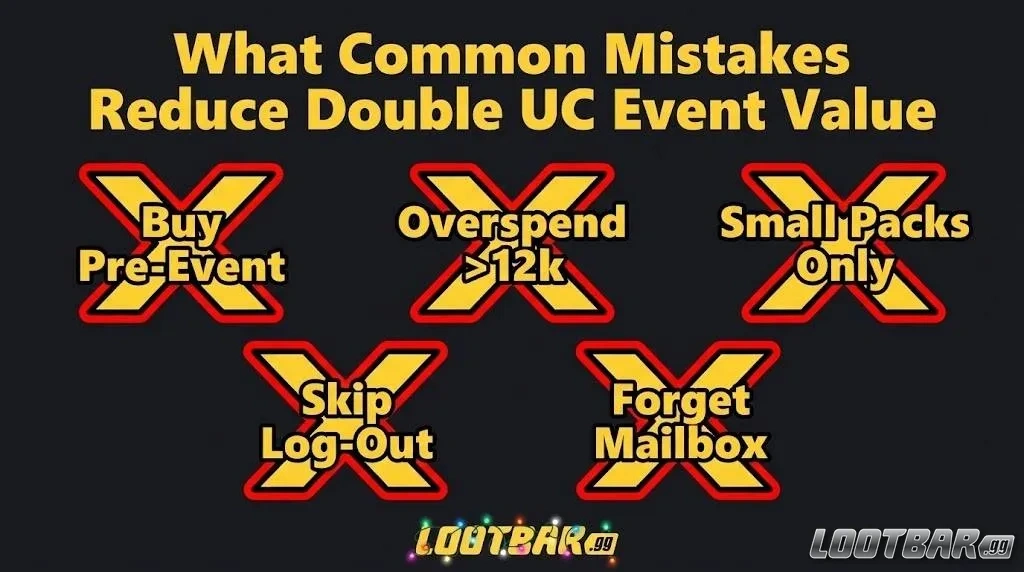 What Common Mistakes Reduce Double UC Event Value