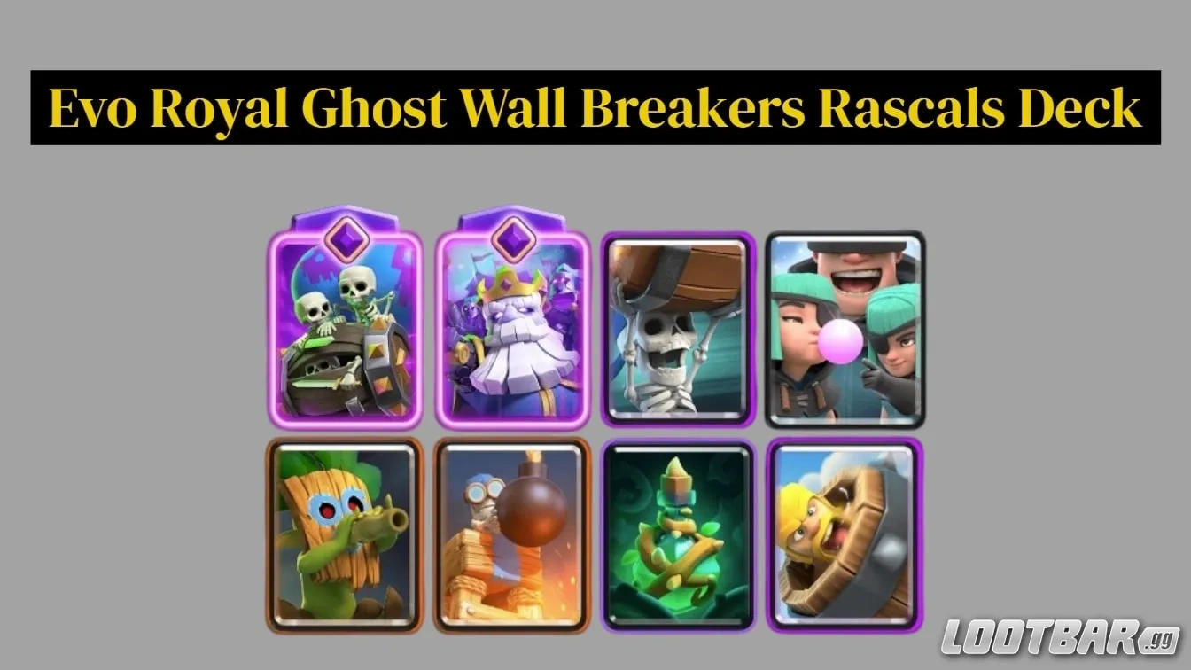 Evo Royal Ghost Wall Breakers Rascals Deck