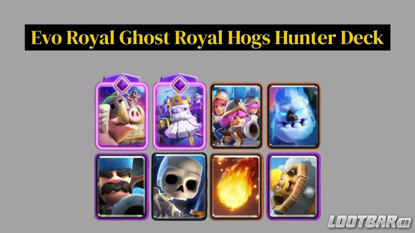 Evo Royal Ghost Royal Hogs Hunter Deck