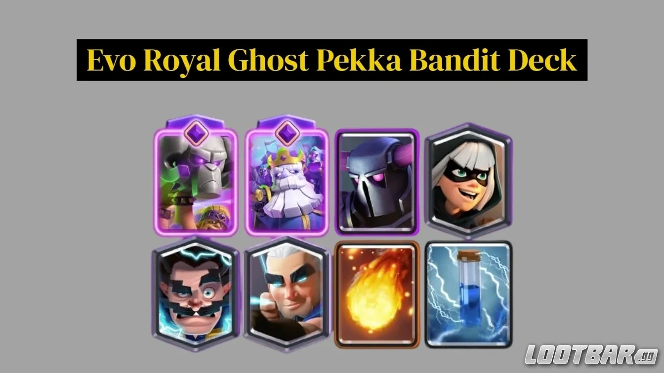 Evo Royal Ghost Pekka Bandit Deck