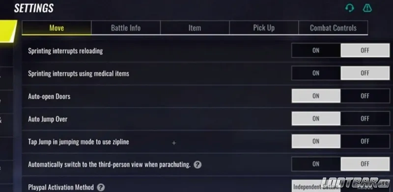 Blood Strike Gameplay Setting