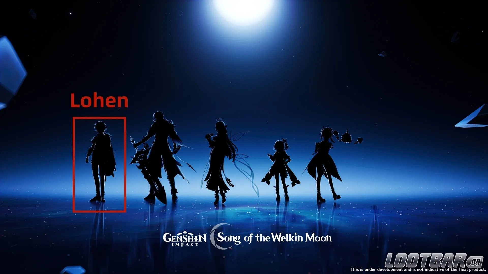 ローヘンのシルエット