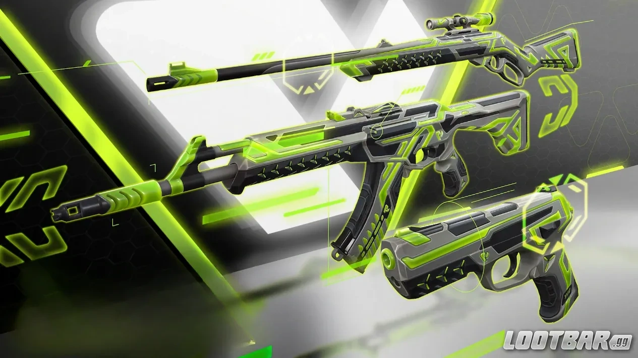 Valorant V26 Act 1 Battle Pass Skins