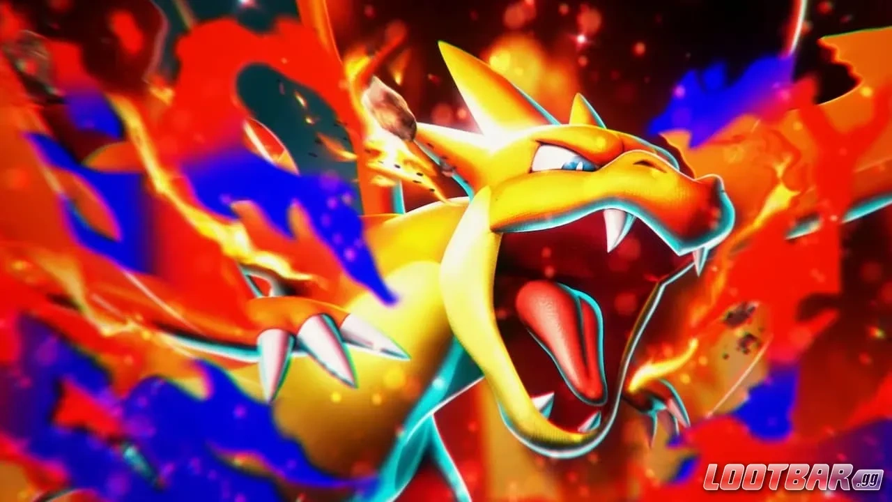 Pok&eacute;mon TCG Pocket Crimson Blaze art