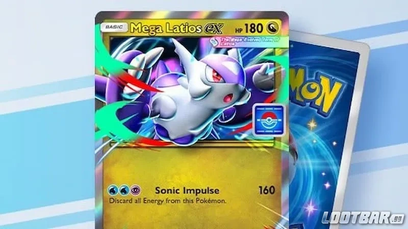 Mega Latios ex in Pok&eacute;mon TCG Pocket