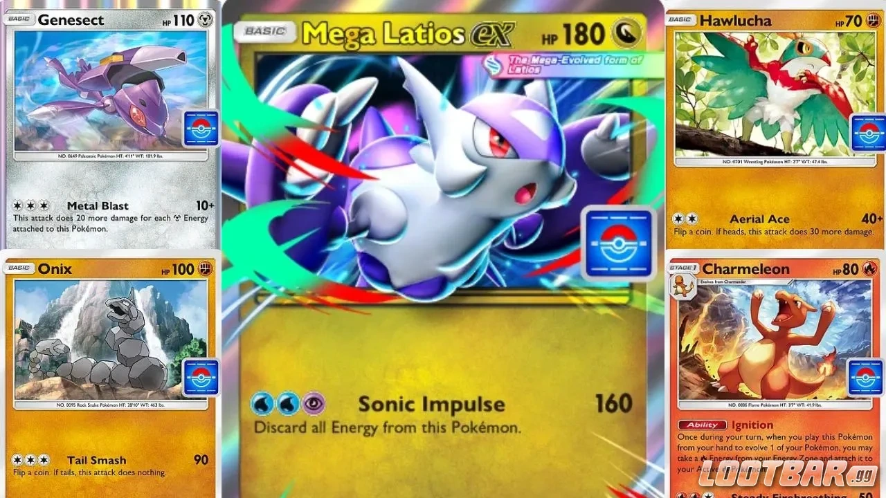 Every promo card in Pok&eacute;mon TCG Pocket&rsquo;s Mega Latios ex Drop event