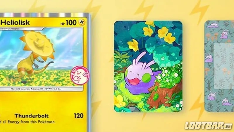 Pok&eacute;mon TCG Pocket Heliolisk & Buneary Wonder Pick Event