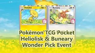 Pokémon TCG Pocket Heliolisk & Buneary Wonder Pick Event Details