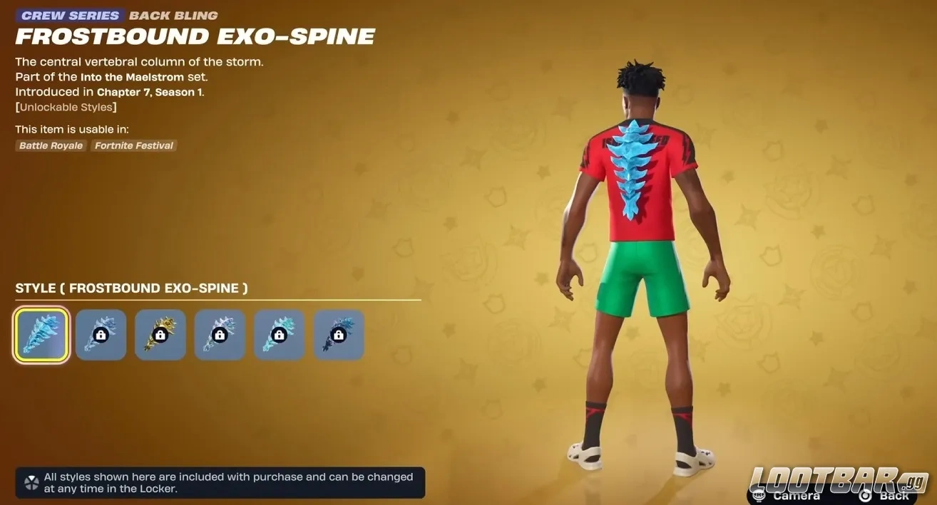 Frostbound Exo-Spine Jan 2026 crew Pack