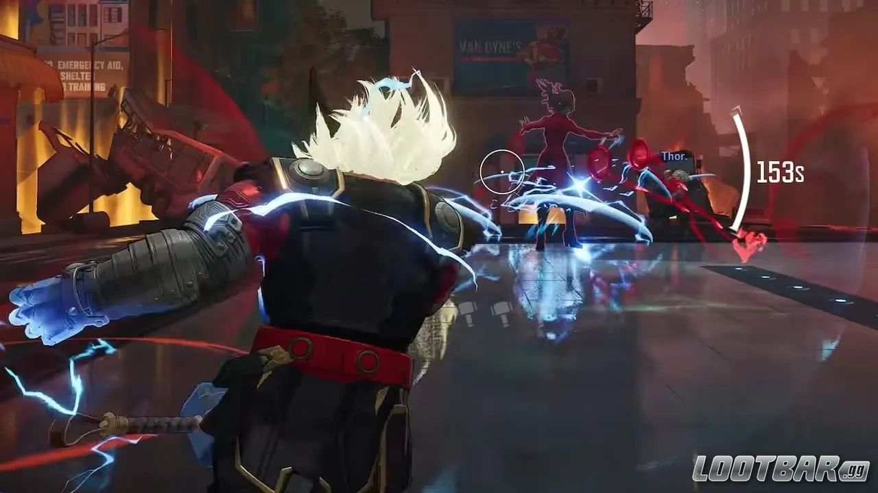 Thor gameplay in Marvel Rivals zombies