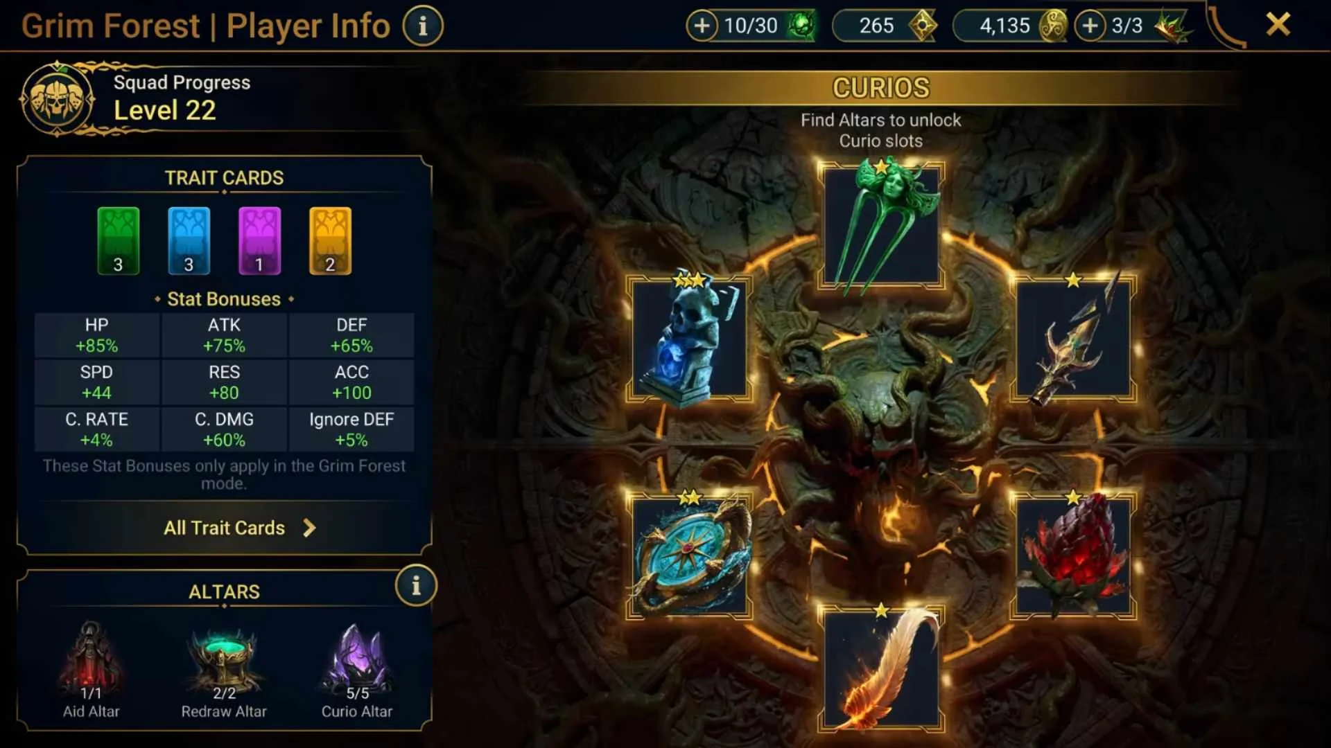 Deck Building for Grim Forest Hard