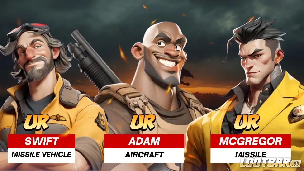 Illustration Last War: Survival hero Swift, McGregor, Adam