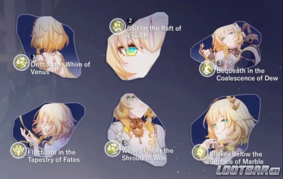 hsr - aglaea - eidolons