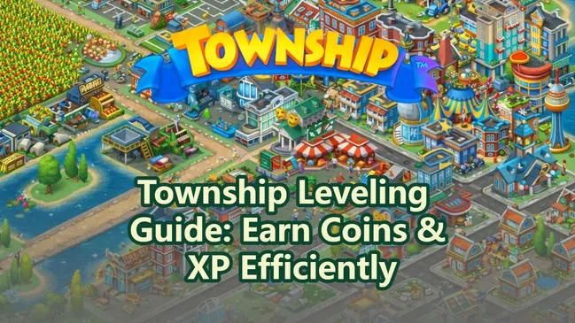 Level Up Fast! The Most Efficient Way to Earn Coins and XP in Township