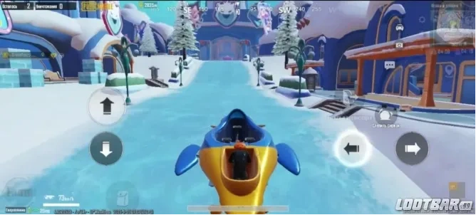 Penguinville в PUBG Mobile 4.1 &mdash; центр Frosty Funland с лутом и статуей MVP Strongest Team