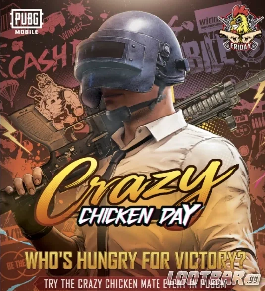 Событие Crazy Chicken Day в PUBG Mobile