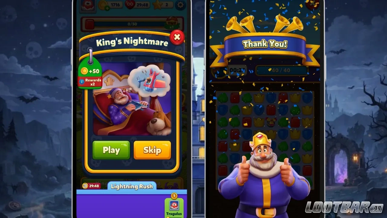 King's Nightmare Level