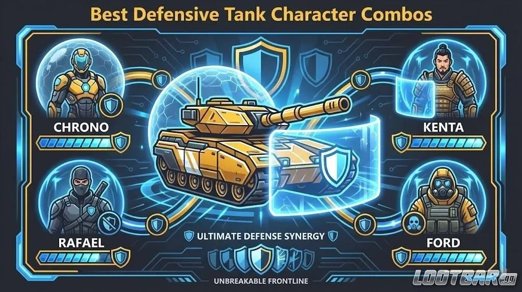 Best Defensive Tank Character Combos