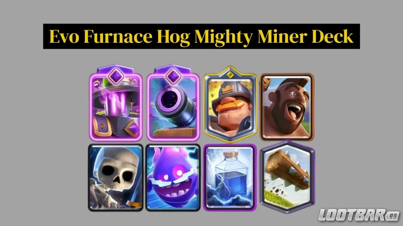 Evo Furnace Hog Mighty Miner Deck